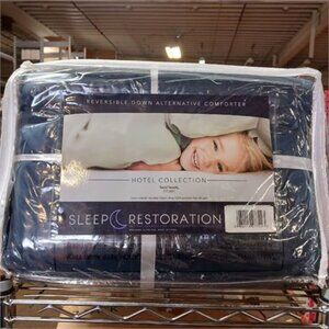 Sleep Restoration Reverisble Down Alternative Comforter, Twin/Twin XL 74" x 89"